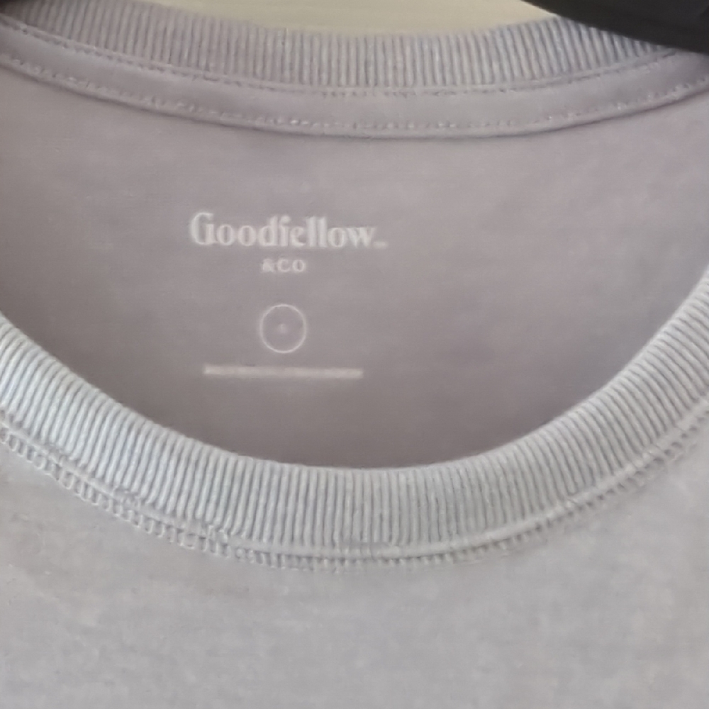 Goodfellow & Co. Long Sleeve Tee - Light Gray - Picture 3 of 7